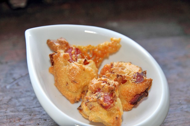 Prosciutto - Parmesan - Griessnockerl aus dem Ofen