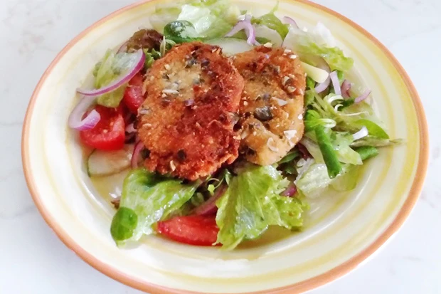 Backhendlsalat