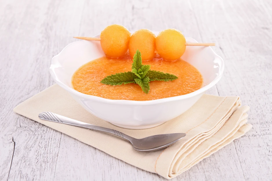 Melonensuppe