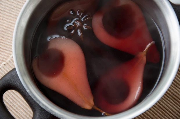 Rotwein-Birnen