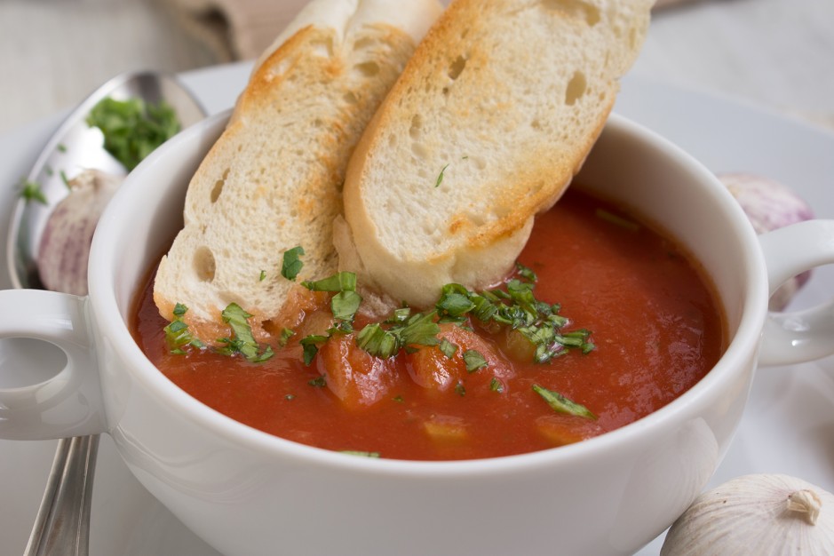 Französische Knoblauchsuppe