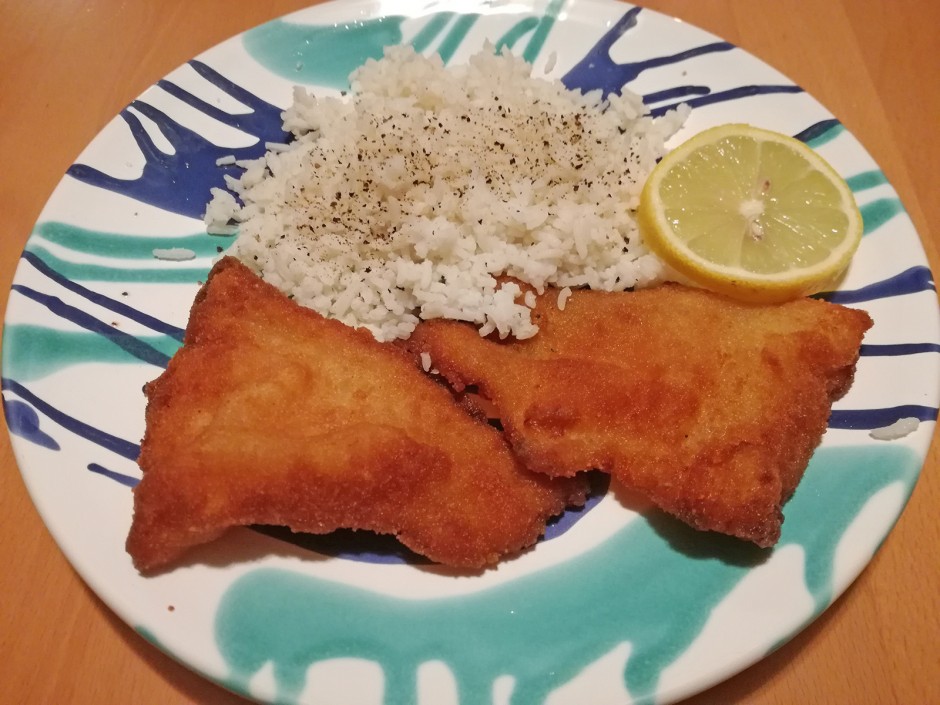 Gebackene Kräuter-Schollenfilets