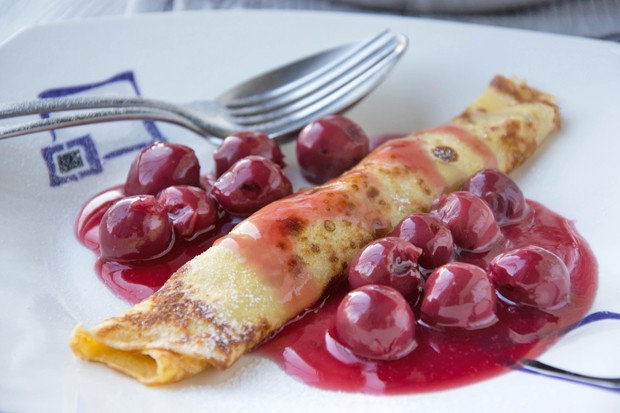 Heiße Sauerkirschen-Sauce