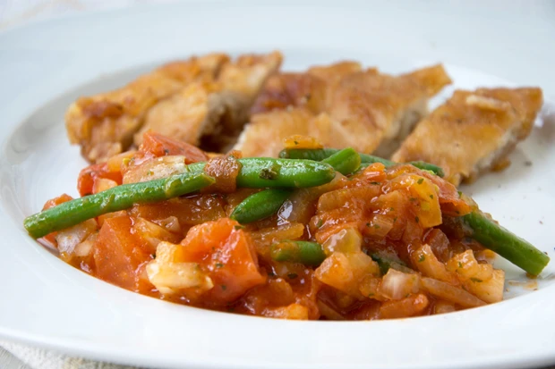 Fisolen mit Bohnenkraut
