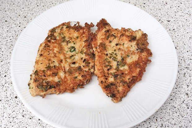 Pariser Schnitzel mit Kräuter