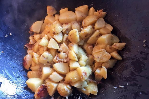 Knoblaucherdäpfel