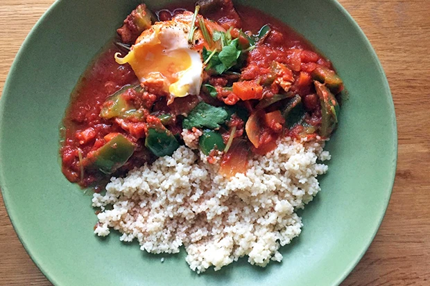Fruchtige Shakshuka mit Feta