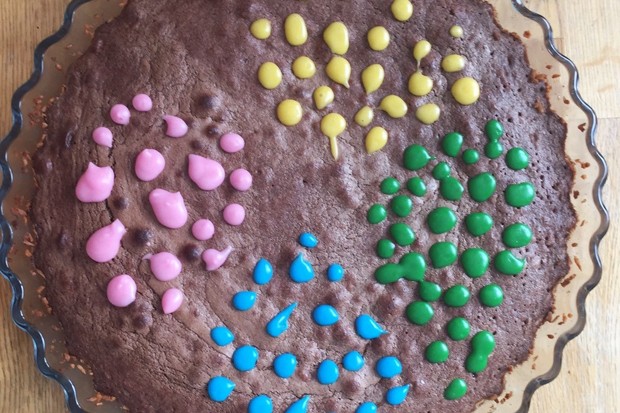 Kladdkaka - Schwedische Schokotorte