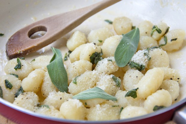 Gebratene Salbei-Gnocchi - Rezept