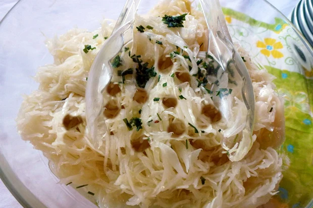 Warmer Krautsalat