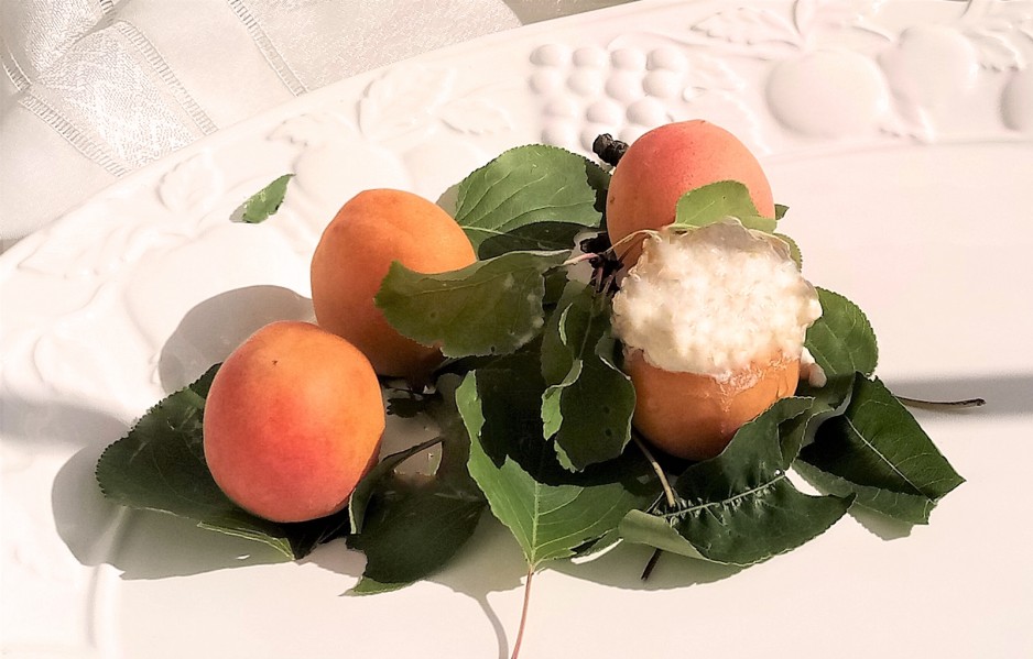 Marillen-Joghurt-Eiscreme