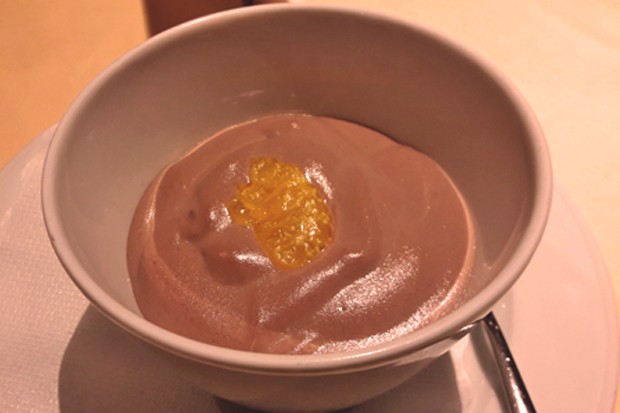 Schokolade-Cognac-Schaum