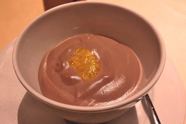Schokolade-Cognac-Schaum