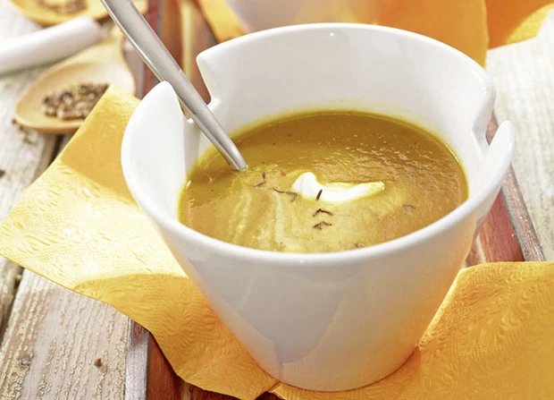 Kürbissuppe süß-sauer