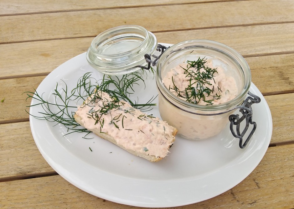 Saiblingaufstrich mit Dille