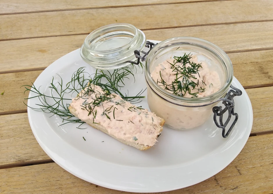 Saiblingaufstrich mit Dille