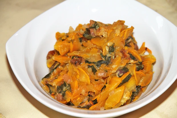 Zucchini - Mangold - Gem&uuml;se mit Eierschwammerl