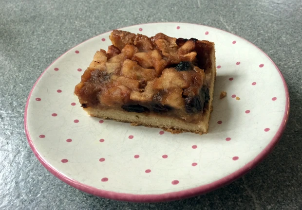 Apfelkuchen mit Mandeln