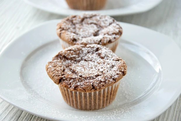 Schoko-Muffins mit Rotwein