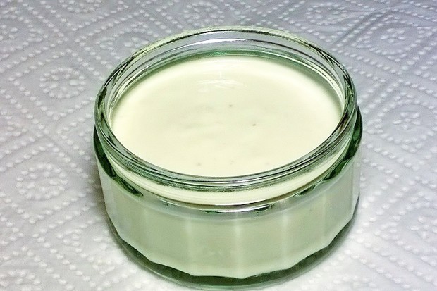 Vanille Panna Cotta im Glas