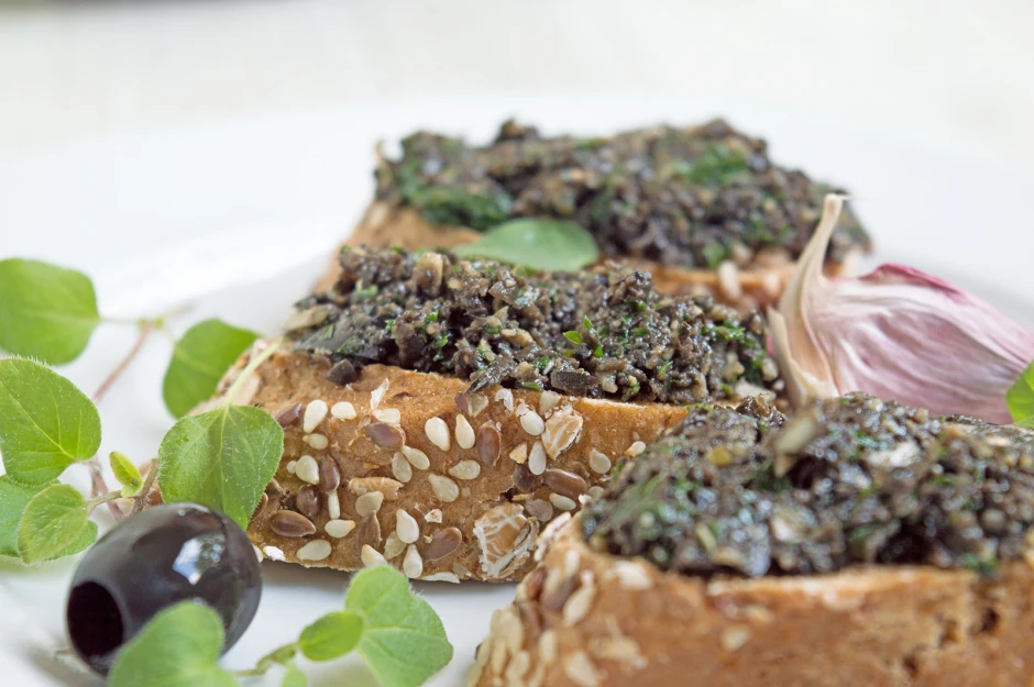 Oliven - Knoblauch - Creme
