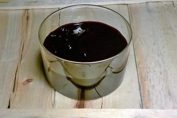 Blaue Weintraubenmarmelade