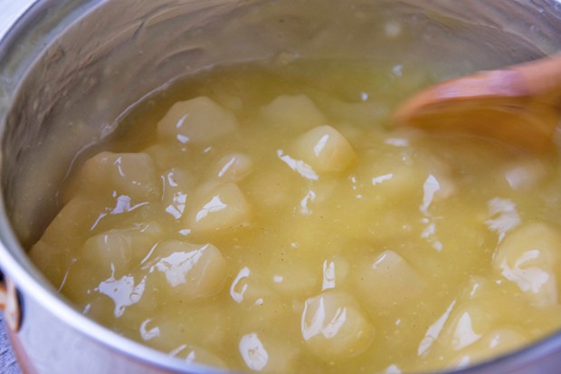Apfelmarmelade mit Kurkuma