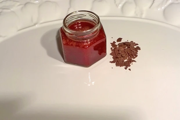 Himbeer-Schokolade-Rum Gelee