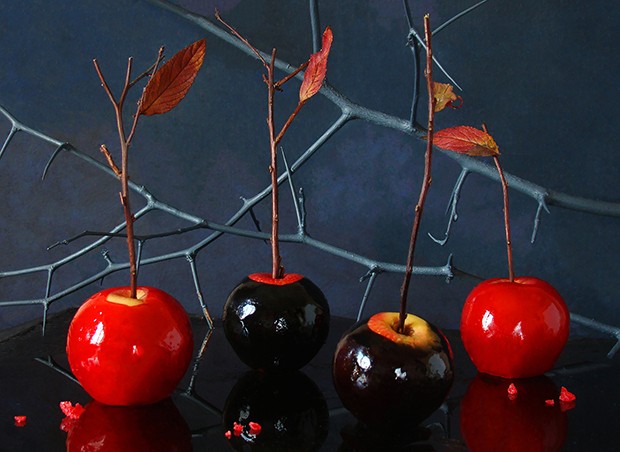 Giftige Halloween Äpfel