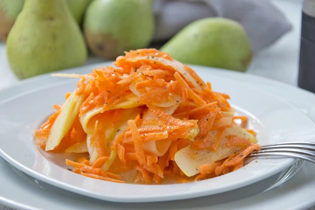 Birnen - Karotten - Salat