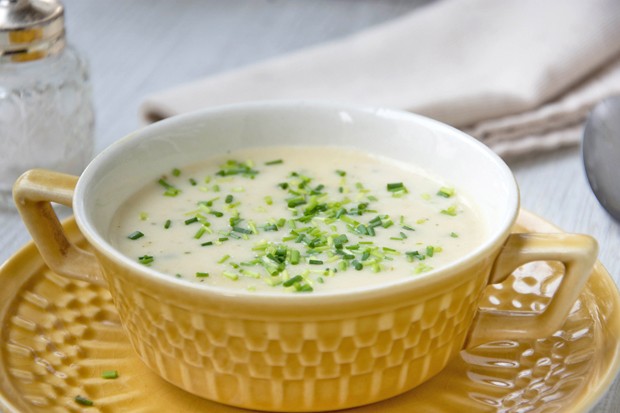 Schnittlauch-Obers-Suppe