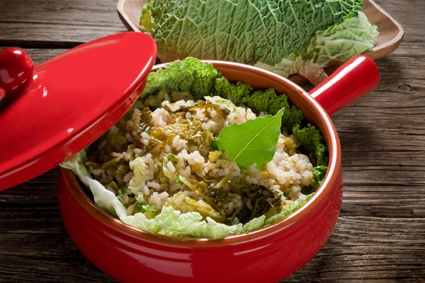 Risotto mit Wirsing