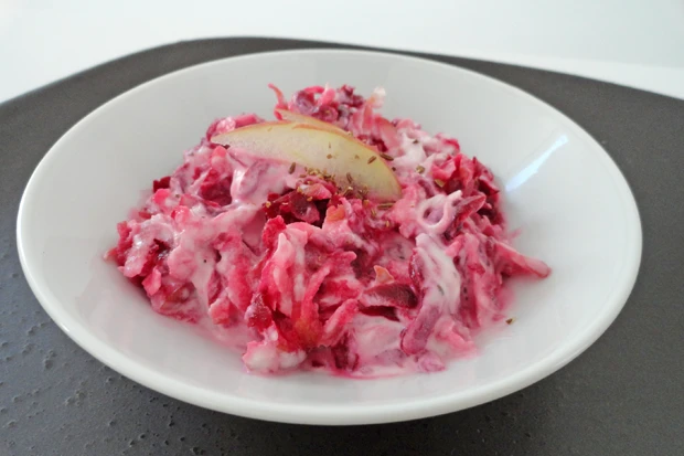 Rote R&uuml;ben Rohkost