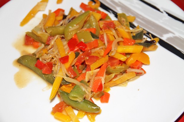 Chinagemüse mit Orangennote