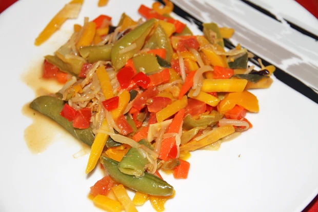 Chinagemüse mit Orangennote