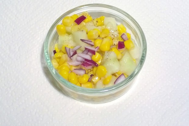 Mais-Snackgurken-Salat