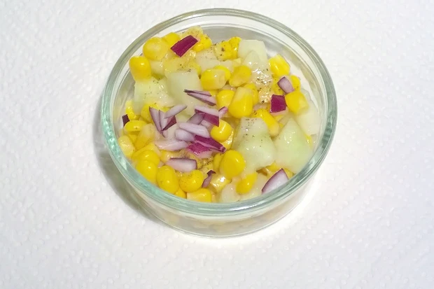 Mais-Snackgurken-Salat