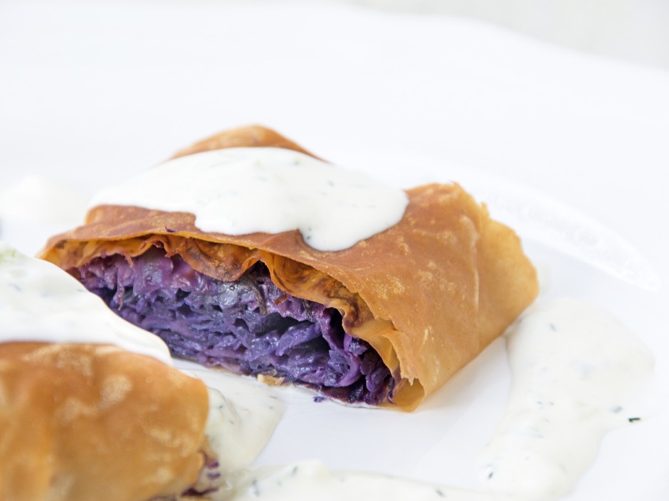 Rotkrautstrudel