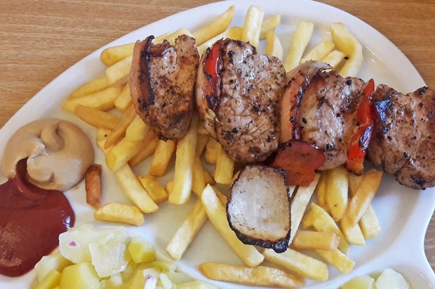Schweinespieß