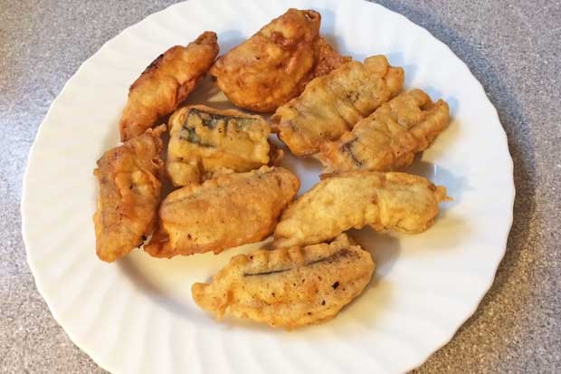 Karpfensticks in Bierteig