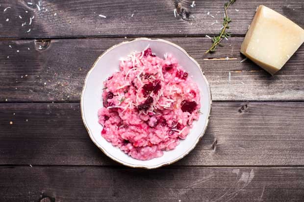 Rote Rüben Risotto