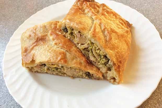Kohl-Kartoffel-Strudel