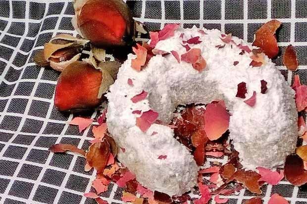 Vanillekipferl mit Rosenduft