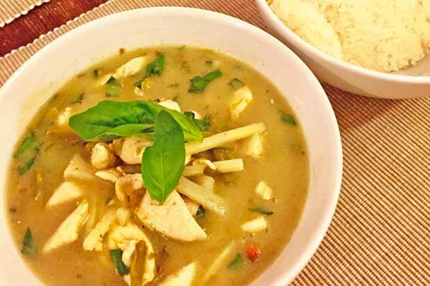 Grünes Thai-Curry