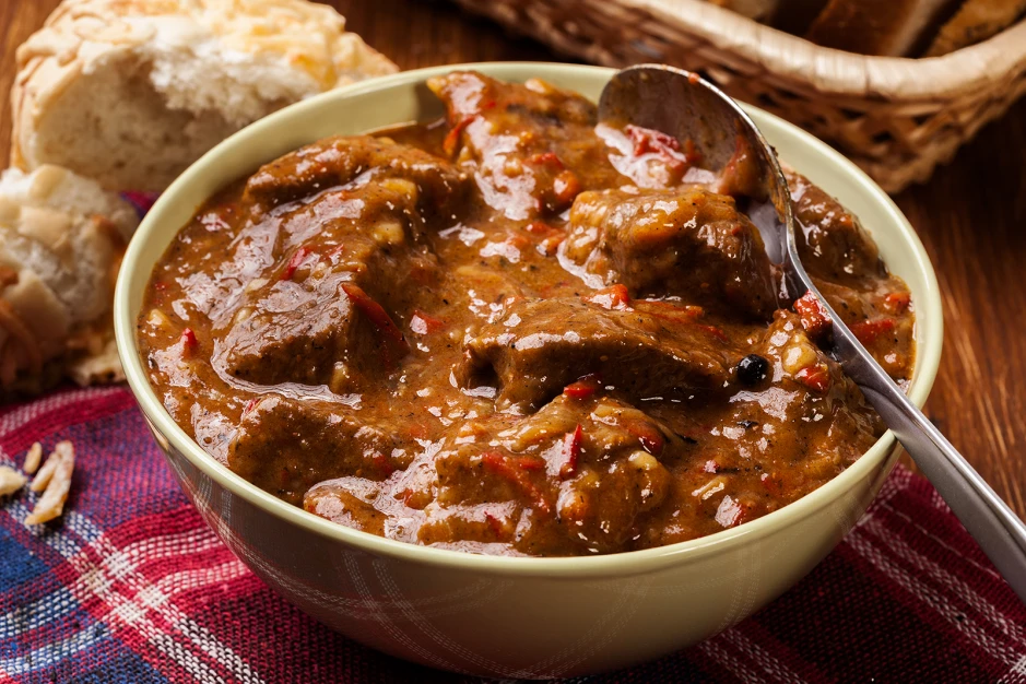Senfgulasch
