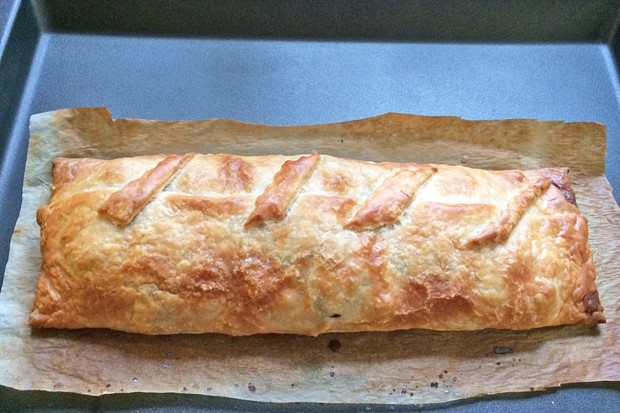 Krautstrudel mit Faschiertem - Rezept