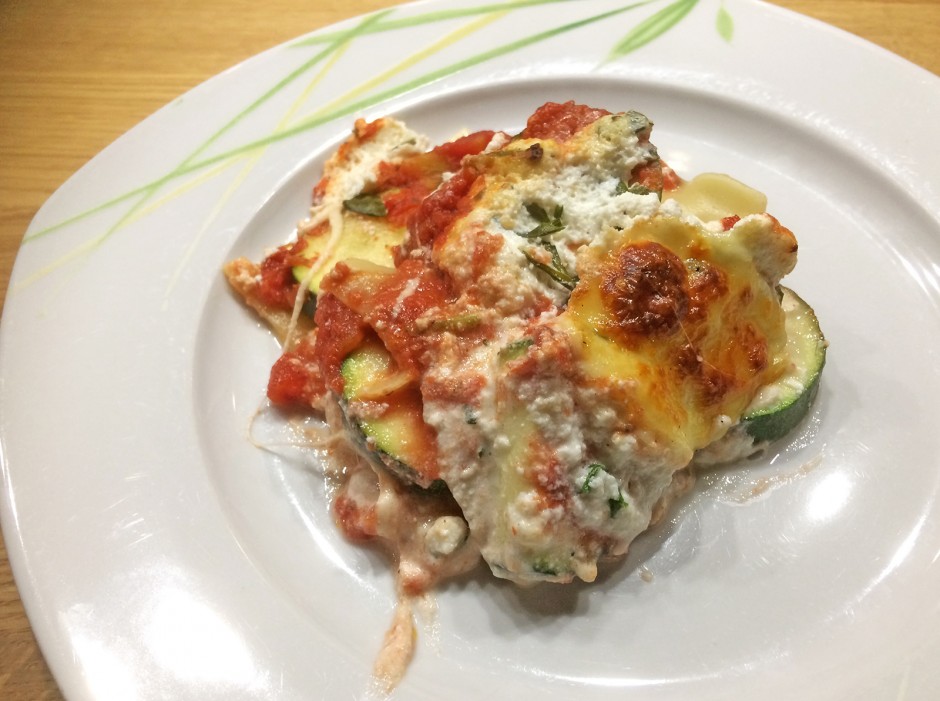 Tomaten-Zucchini-Lasagne