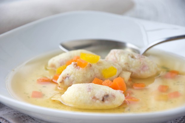 Specknockerlsuppe