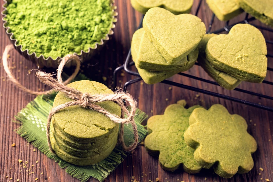 Matcha Kekse
