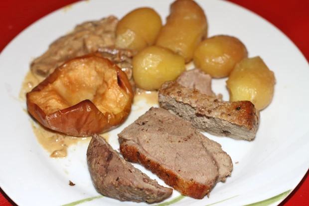 Entenbrust an Steinpilz-Rahm-Sauce